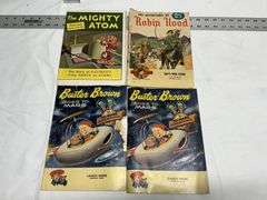 Mighty Atom, Buster Brown & Robin Hood booklets