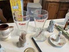 Coca-Cola glasses/salt and peppers etc.