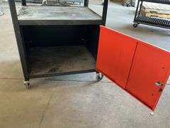 Cabinet/shelving on casters 29" x 26" x 55"
