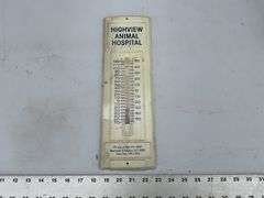 Vintage Highview Animal Hospital metal