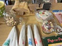 Assorted crafting items