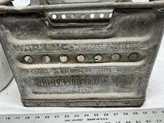 Anderson Erickson zinc crate and diaper pail