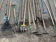 Large assortment of hand tools