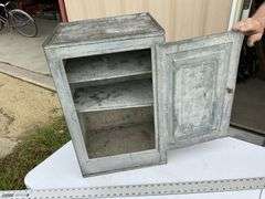 Antique Queens pantry pie safe