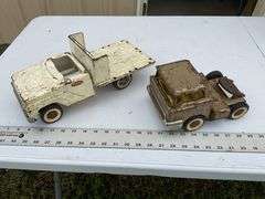 Vintage Tonka and Structo trucks