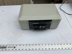 Sentry fire lock box with keys