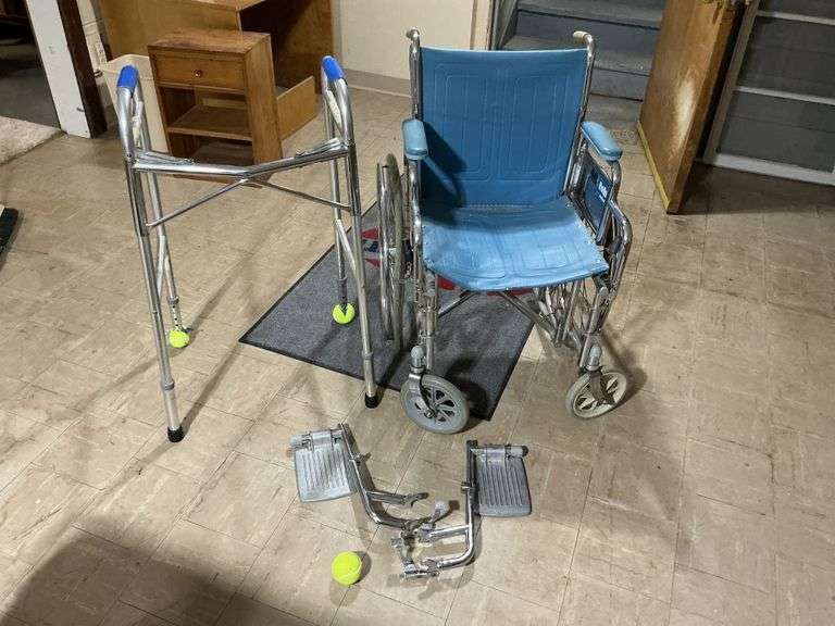 Wheelchair and walker