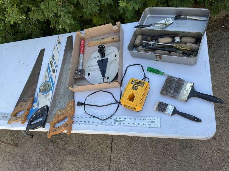 DeWalt charger, saws, etc.