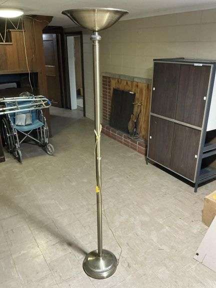 Floor lamp, 6' tall.