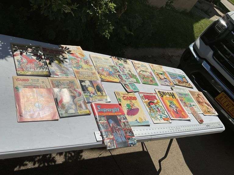 Comic books, etc.