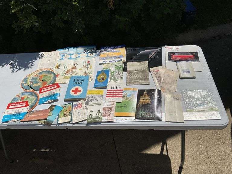 Assorted paper goods