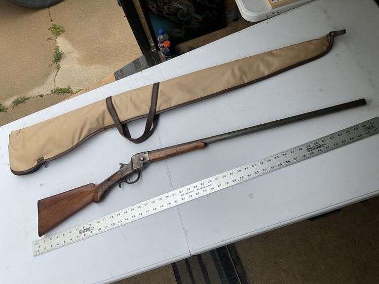 Antique Hopkins & Allen 12 gauge single shot