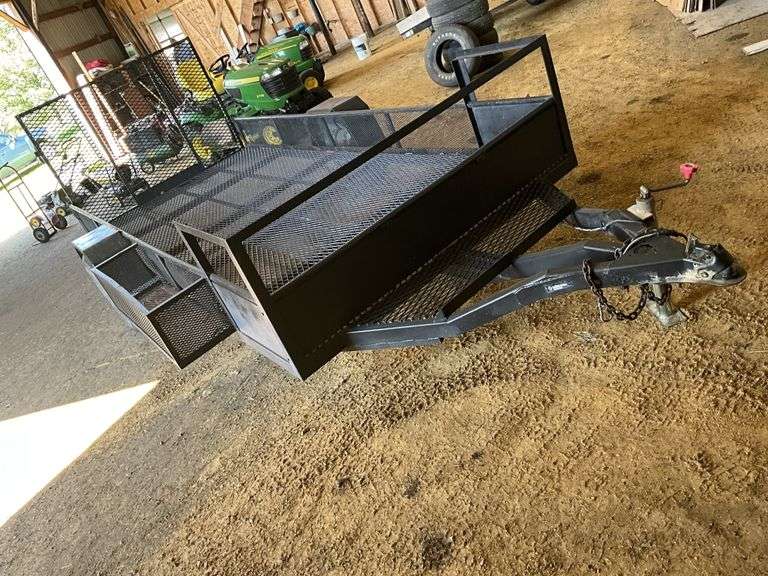 69 X 166 Trailer With Fold Down Ramp