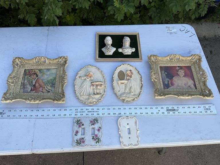 Wall hangings and light switch covers