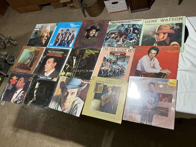 Records, see multiple pictures.