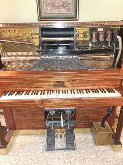 1912 Cable player piano, restored