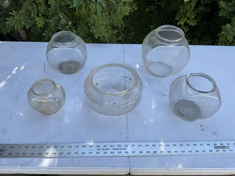 5- fish bowls