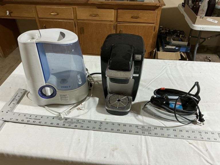 Humidifier/Keurig/Black & Decker iron