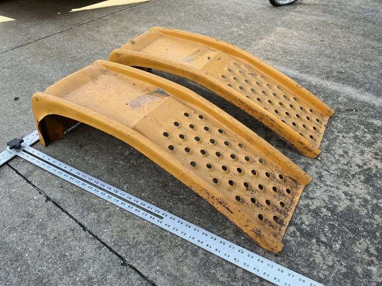 Steel car ramps