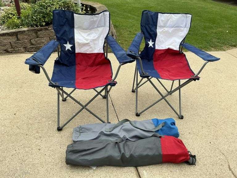 Bag chairs-couple of holes