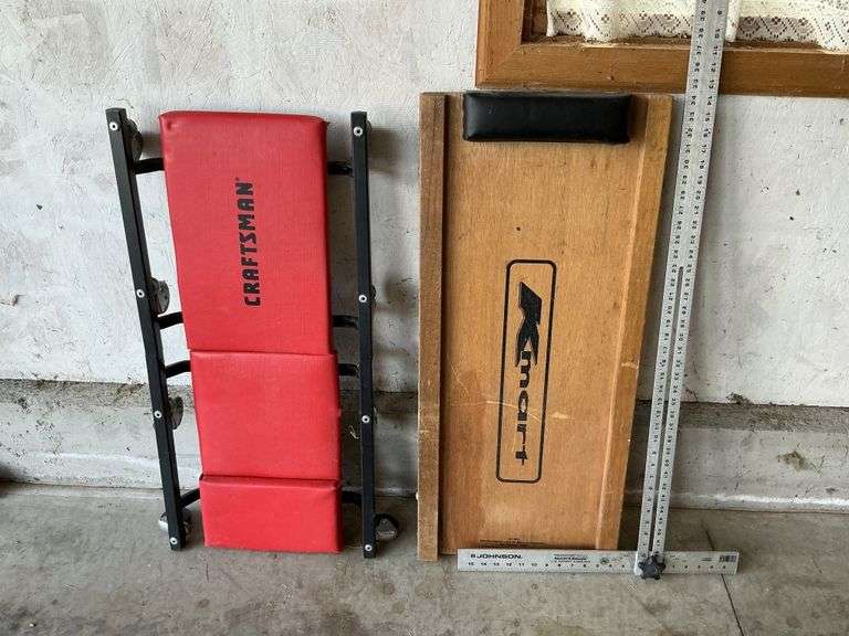 Craftsman and Kmart creepers