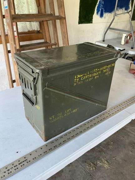 Large ammo box