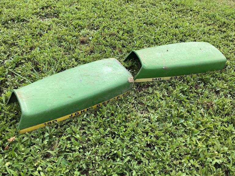 John Deere 140 hoods, as is.