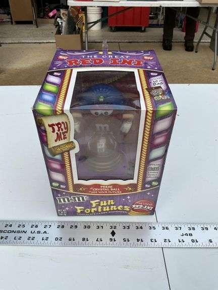 M&M Fun Fortunes candy dispenser