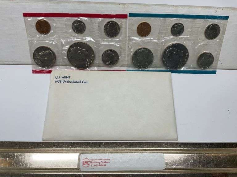 1978 United States mint uncirculated coin set