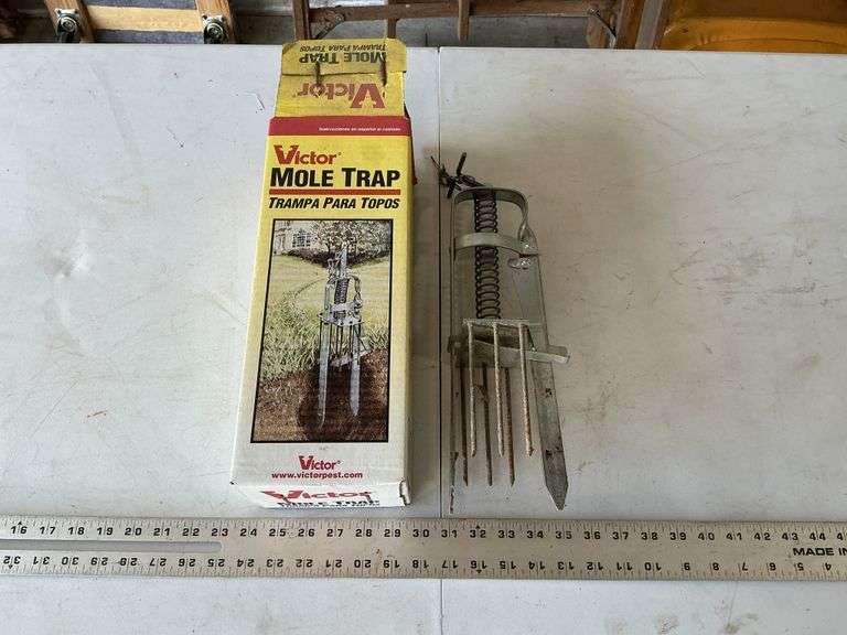 Victor mole trap
