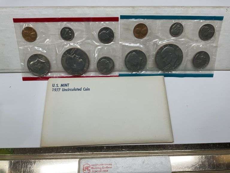 1977 United States mint uncirculated coin set