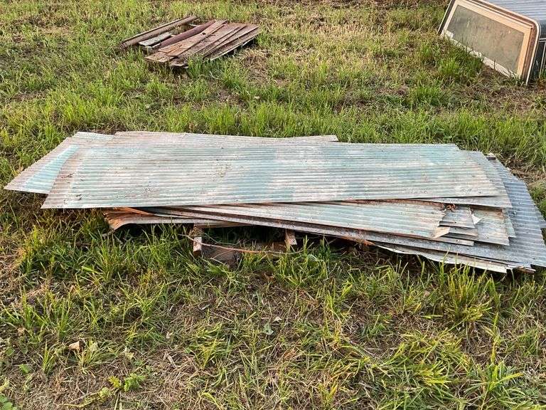 8 ft. Galvanized tin