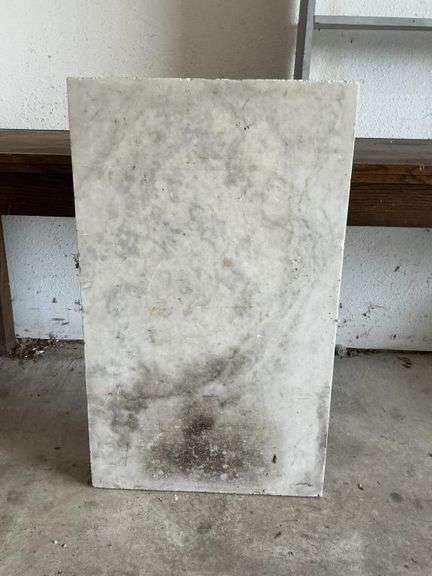 23" x 38" piece of marble
