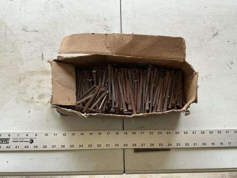 4" square nails