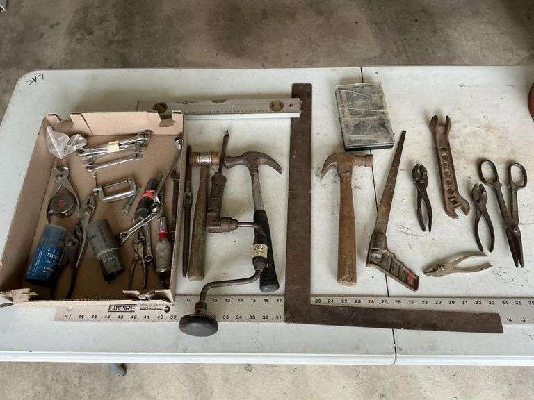 Assorted tools etc.