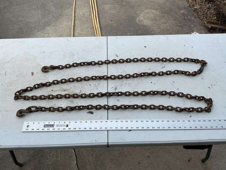 12' x 1/4" log chain