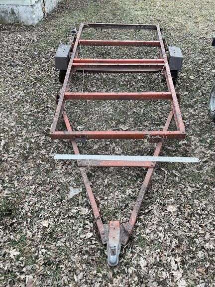 4’ x 8’ trailer frame. Needs tires