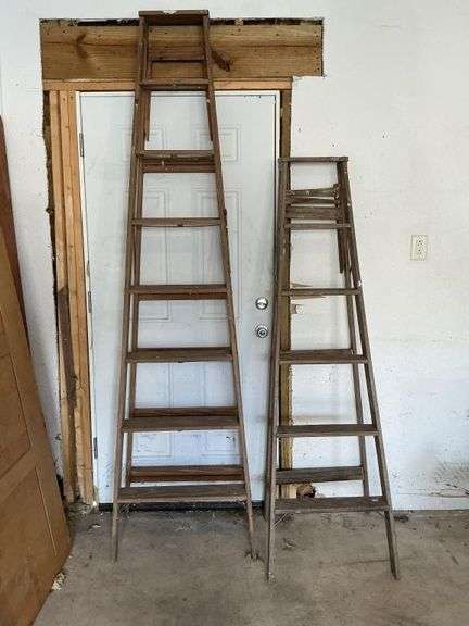 6’/8’ wooden ladders
