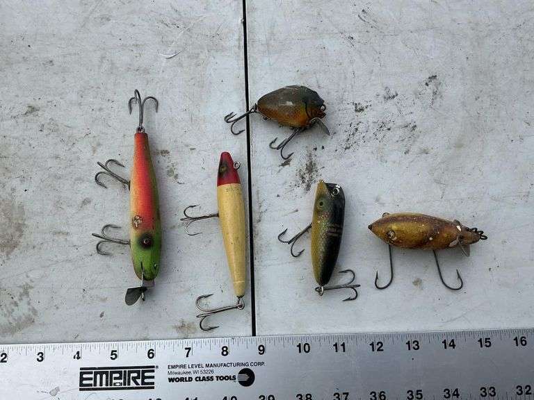 Vintage fishing lures