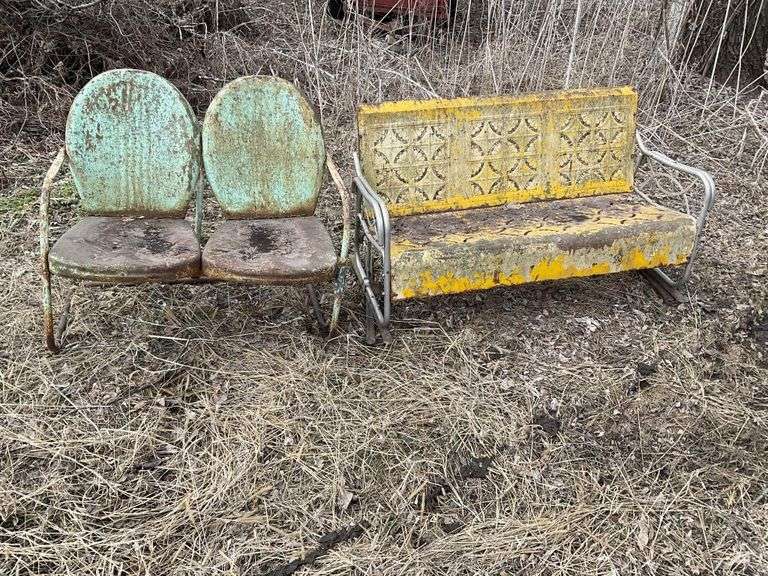 Metal patio furniture