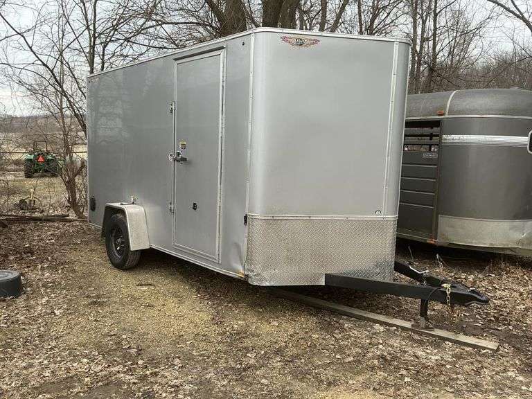 H&H enclosed trailer 2025  7' x 14', 2 5/16"