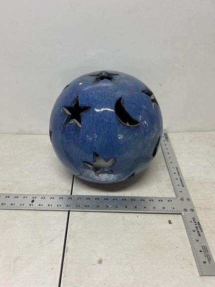 Ceramic garden sphere