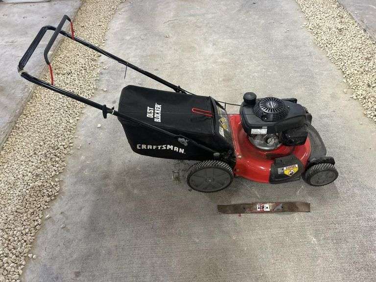 Craftsman lawnmower runs good