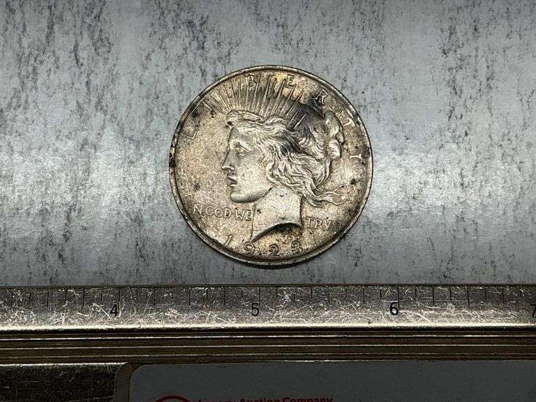 1923 Peace silver dollar