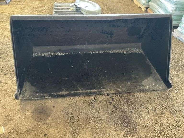 74" skid loader bucket