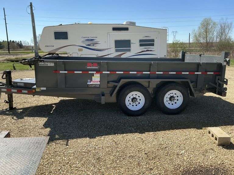 2020 B-B Behnke Enterprises Low profile 25" deck height dump trailer