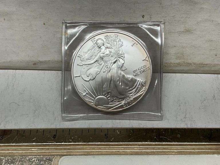 2007 American Eagle silver dollar
