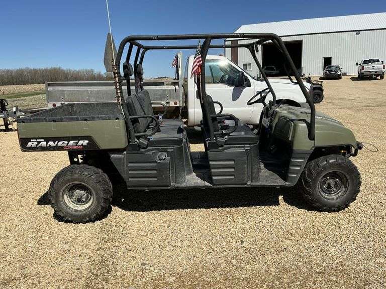 Polaris Ranger Crew – runs good, 3684 miles