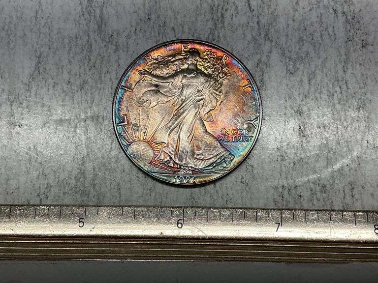 1986 American Eagle silver dollar