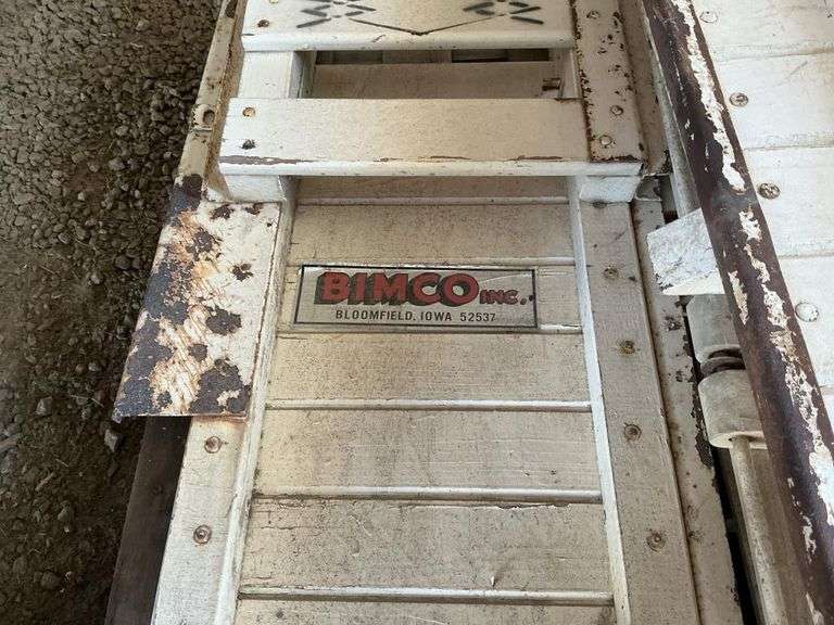 Bimco livestock truck rack fits 8' bed